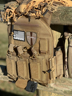 Redemption Tactical Crusader 2.0® l St. Michael FULL ARMOR KIT COMBO PACKAGE with Crusader 2.0 +IFAK Medical Kit + LEVEL IV  (2) 10x12 Front/Back Plates (2) 6x6 Side Plates (Level IV Ceramic)